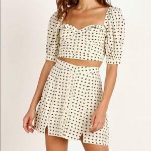 For love and lemons sweetheart skirt